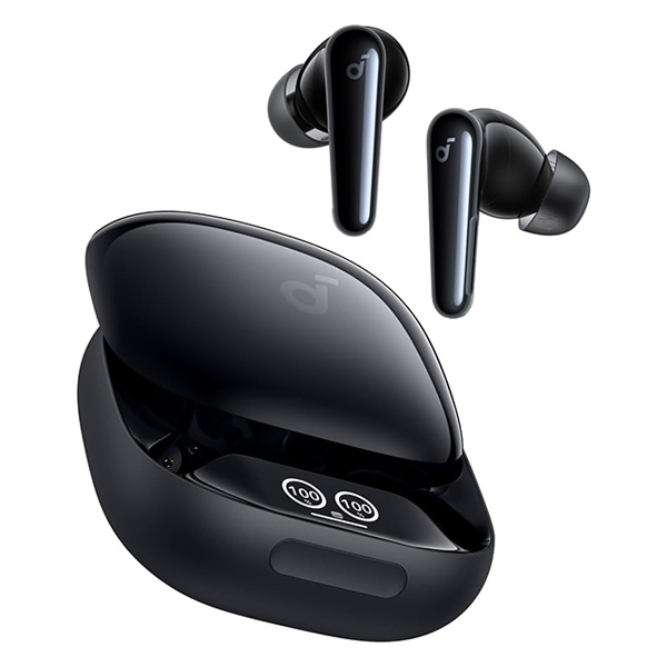 אוזניות soundcore Liberty 4 Pro TWS בצבע שחור