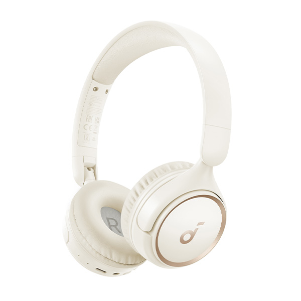 אוזניות קשת soundcore H30i On-Ear בצבע לבן