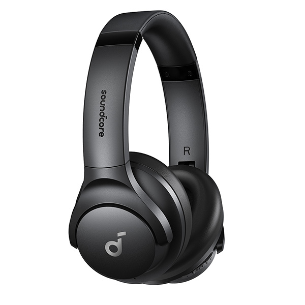 אוזניות קשת soundcore Q20i On-Ear בצבע שחור