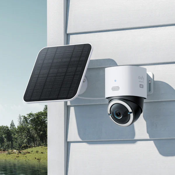מצלמת אבטחת חוץ 4K סלולרית (4G) eufy 4G LTE Security Cam S330