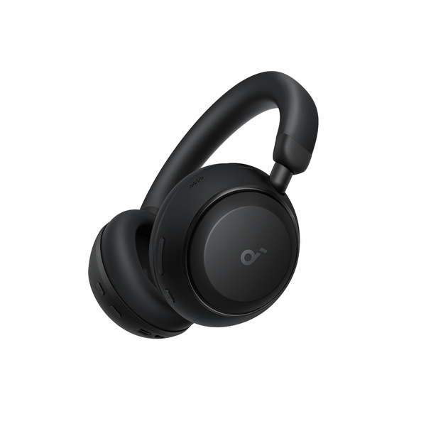 אוזניות קשת soundcore Space 2 On-Ear בצבע שחור