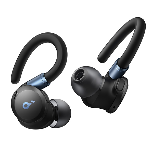 אוזניות ספורט אלחוטיות soundcore Sport X20 בצבע שחור