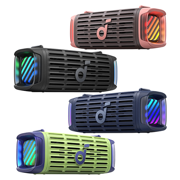 רמקול נייד עם סאבוופר soundcore Boom 3i 50W בצבע שחור